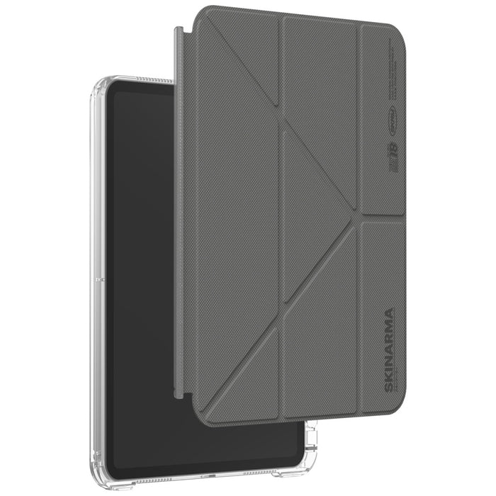 Калъф Skinarma Zeta за iPad 11" A16 (2025) / iPad 10.9" 10 gen. (2022), сив