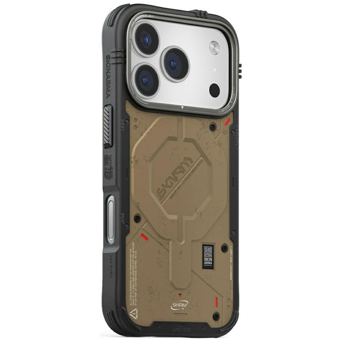 Калъф Skinarma Vigor MagSafe за iPhone 17 Pro, каменен