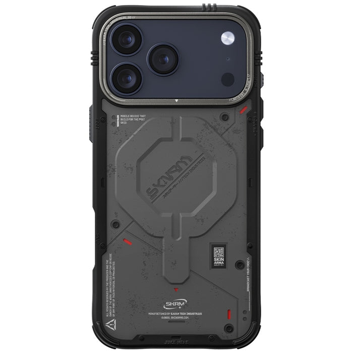 Калъф Skinarma Vigor MagSafe за iPhone 17 Pro Max, графитен