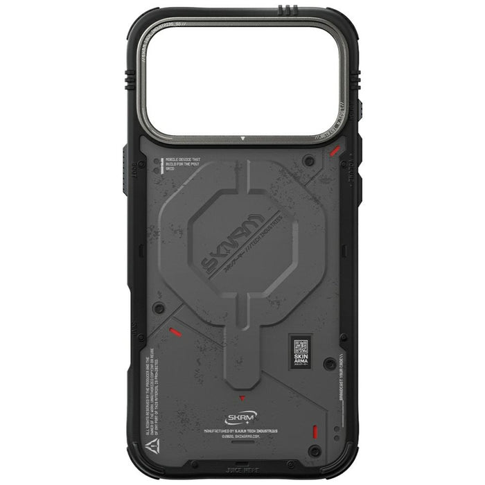 Калъф Skinarma Vigor MagSafe за iPhone 17 Pro Max, графитен