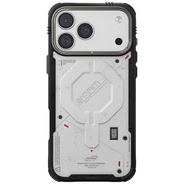 Калъф Skinarma Vigor MagSafe за iPhone 17 Pro Max, светлосив