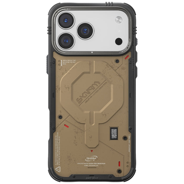 Калъф Skinarma Vigor MagSafe за iPhone 17 Pro Max, каменен