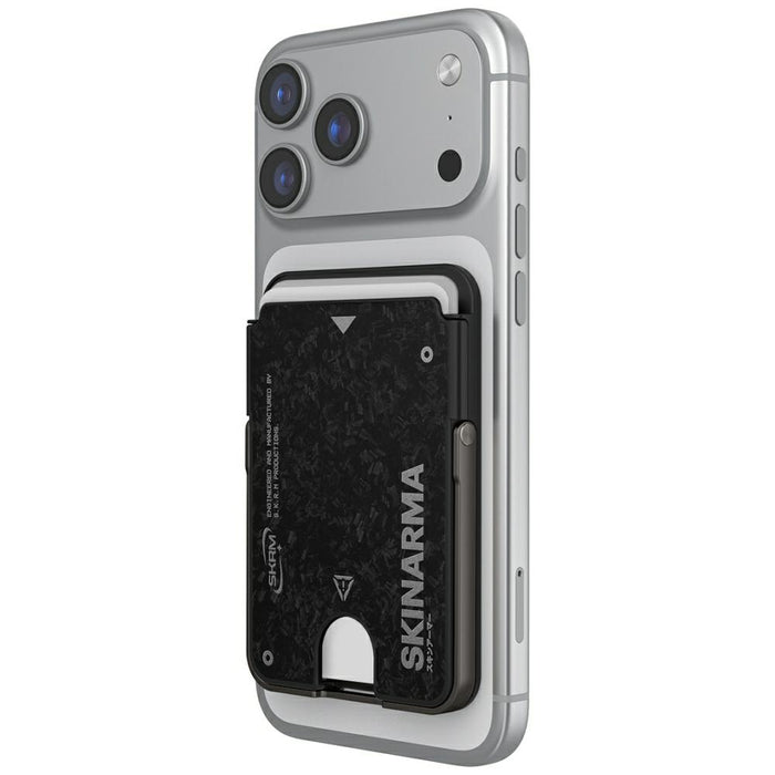 Магнитна поставка Skinarma Vektor Magnetic Smart Kick-Stand за калъф, черна