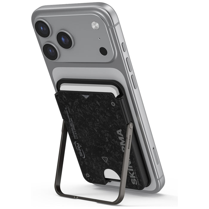 Магнитна поставка Skinarma Vektor Magnetic Smart Kick-Stand за калъф, черна