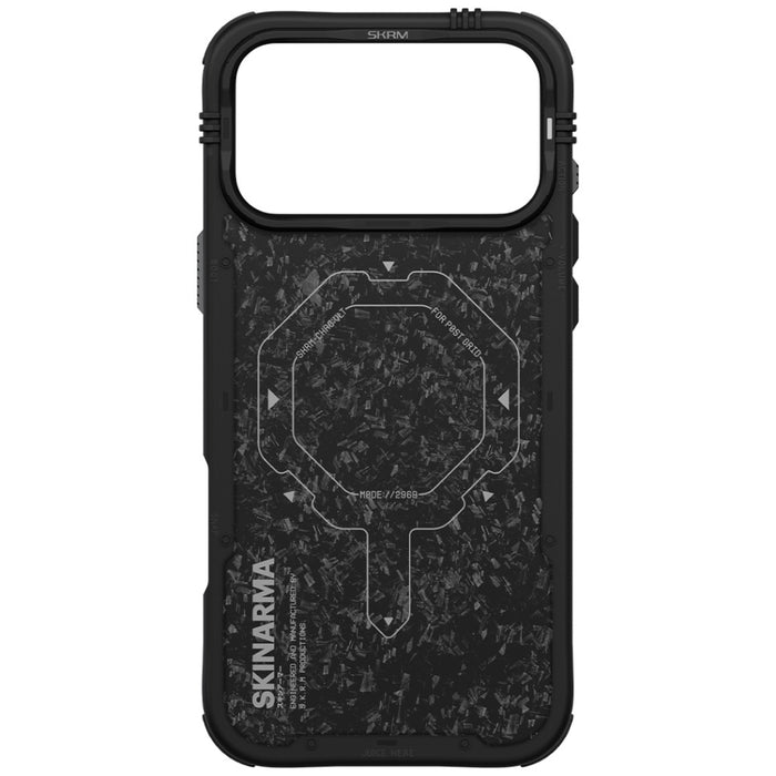 Калъф Skinarma Vektor MagSafe за iPhone 17 Pro Max, оникс