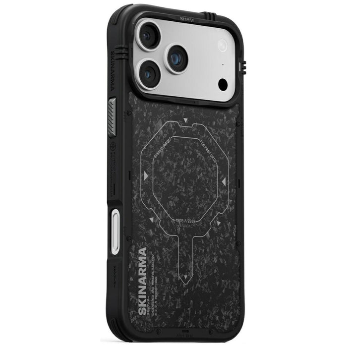 Калъф Skinarma Vektor MagSafe за iPhone 17 Pro Max, оникс
