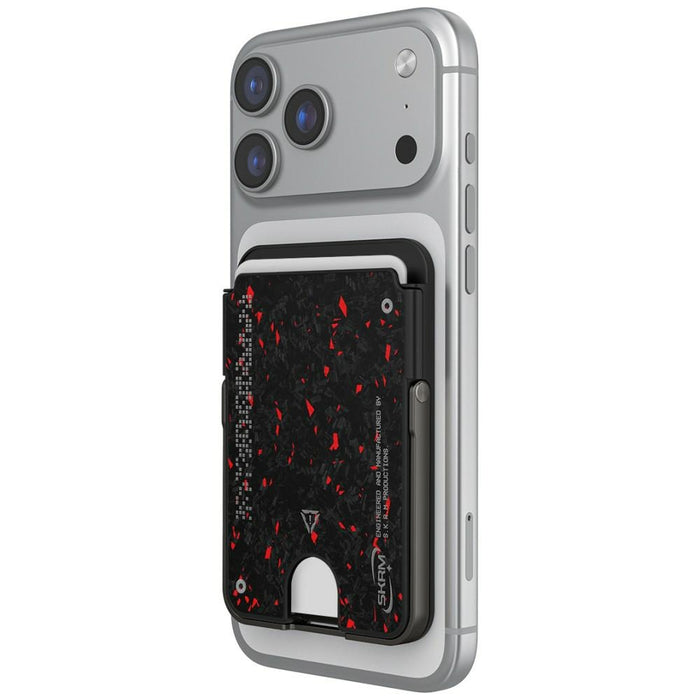 Магнитна поставка Skinarma Vektor Smart Kick-Stand за телефон, черна