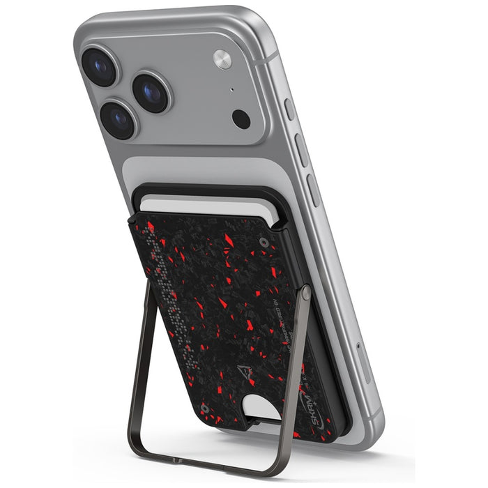 Магнитна поставка Skinarma Vektor Smart Kick-Stand за телефон, черна