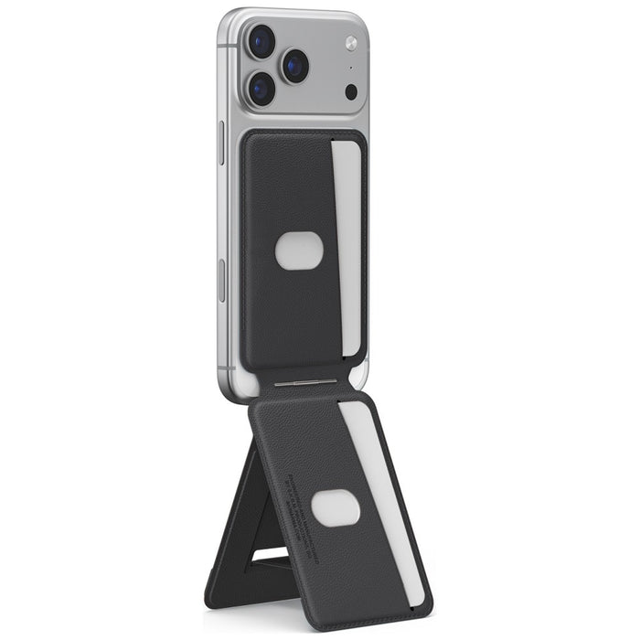 Магнитна стойка Skinarma Axis със сгъваем tripod за портфейл, въглища