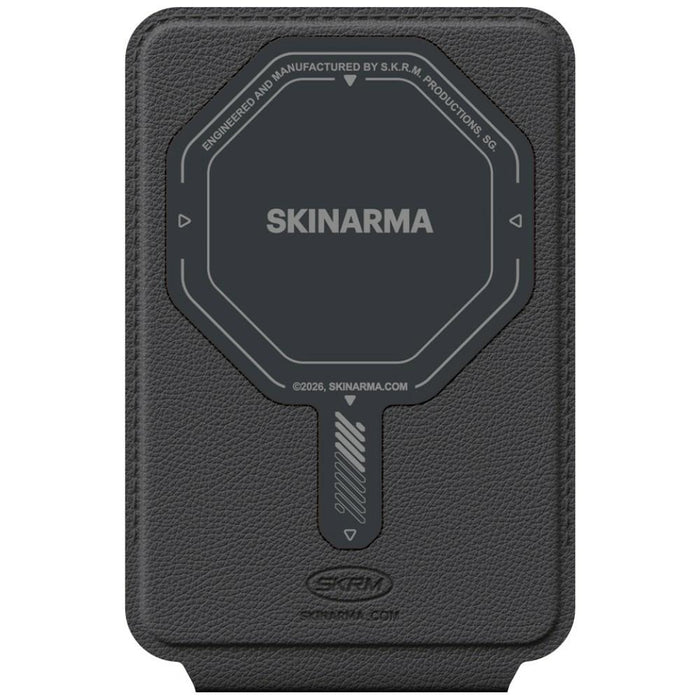 Магнитна стойка Skinarma Axis със сгъваем tripod за портфейл, въглища