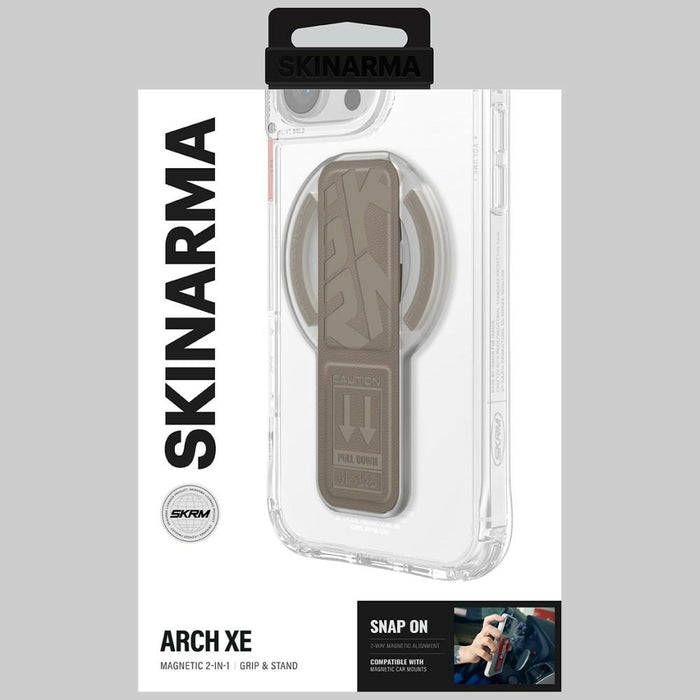 Магнитен держач Skinarma Arch XE Phaze Smart Grip-Stand, шампански
