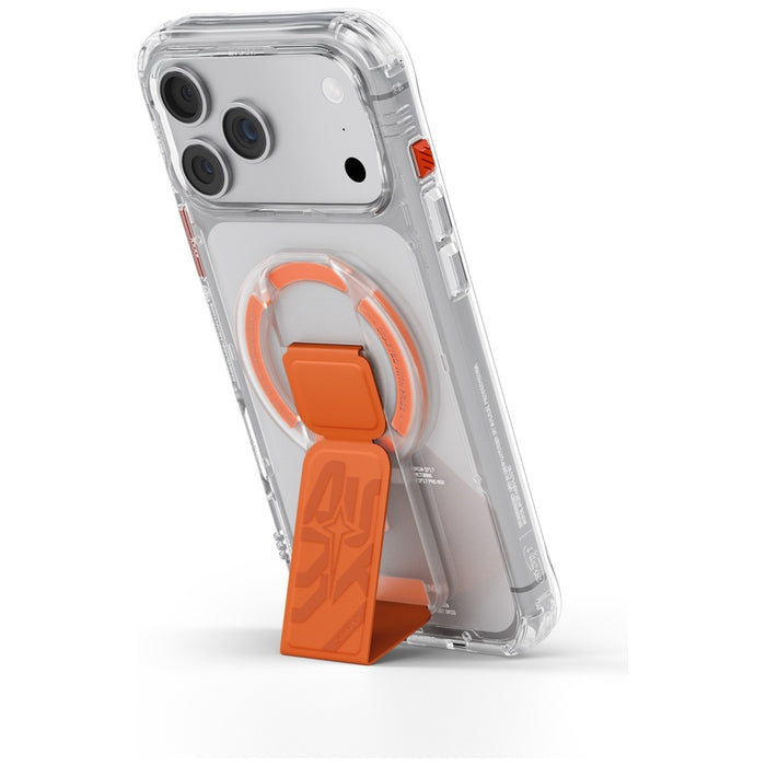 Магнитна стойка Skinarma Arch XE Phaze Smart Grip-Stand, оранжева
