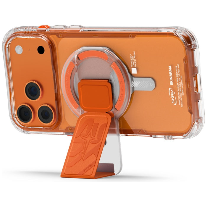 Магнитна стойка Skinarma Arch XE Phaze Smart Grip-Stand, оранжева