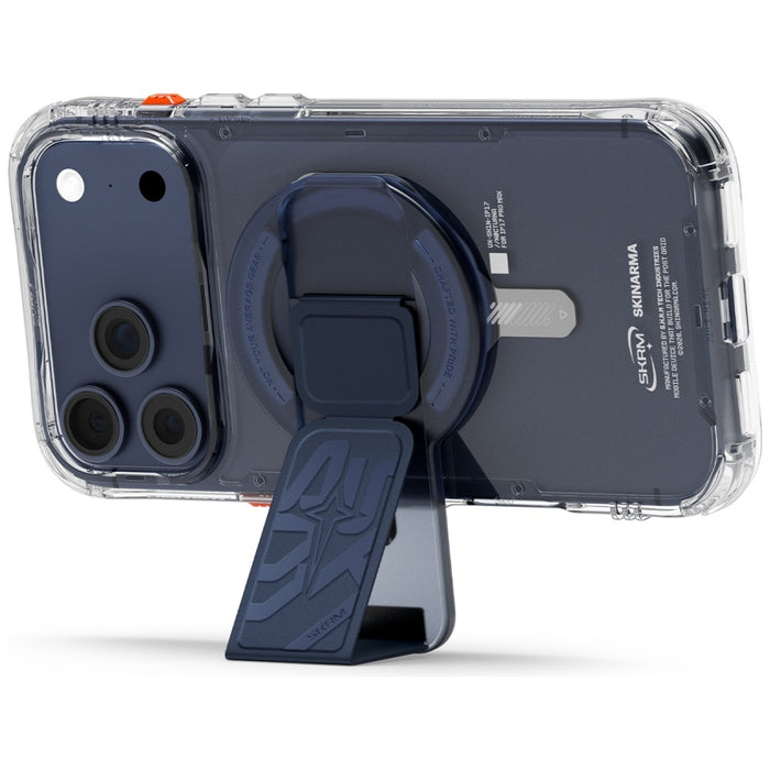 Магнитна поставка Skinarma Arch XE Phaze Smart Grip-Stand, синя