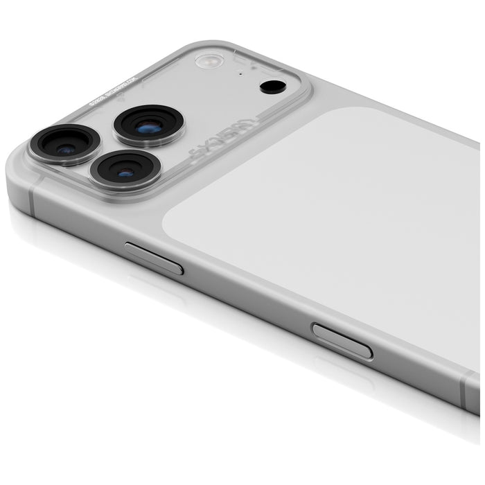 Защитно фолио Skinarma Magma Full Matte за обектив на камерата iPhone 17 Pro Max, сиво