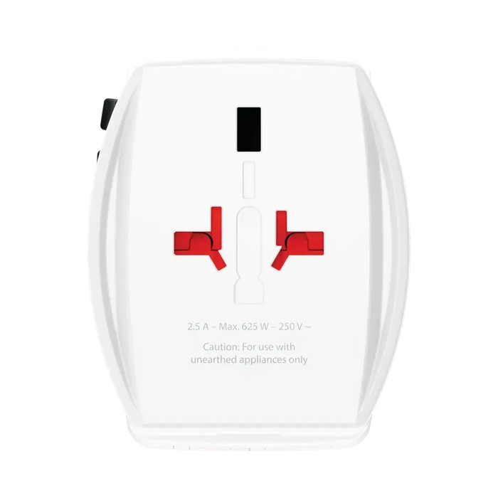 Skross универсален адаптер 220V , 30W, бял