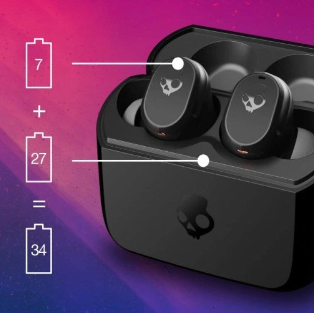 Слушалки Skullcandy Dime 3 True Wireless Stereo (TWS) In-ear Calls/Music/Sport/Everyday Bluetooth Black