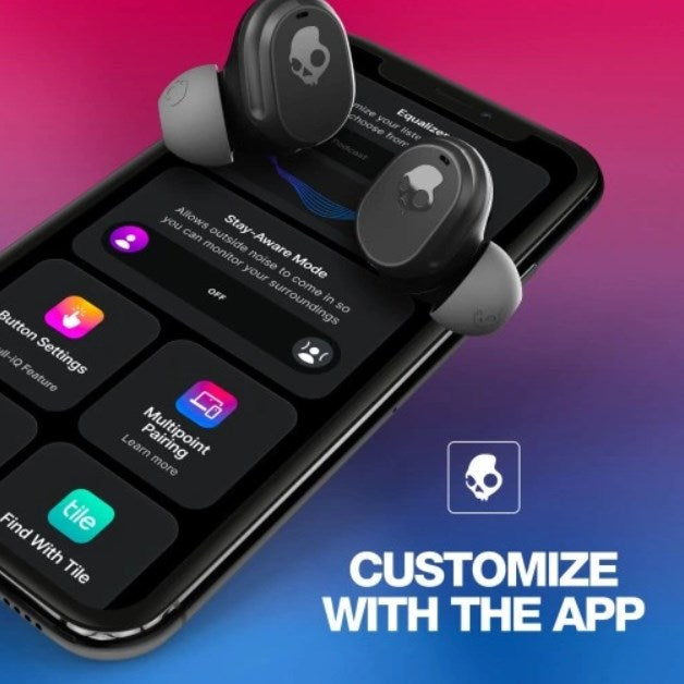 Слушалки Skullcandy Dime 3 True Wireless Stereo (TWS) In-ear Calls/Music/Sport/Everyday Bluetooth Black