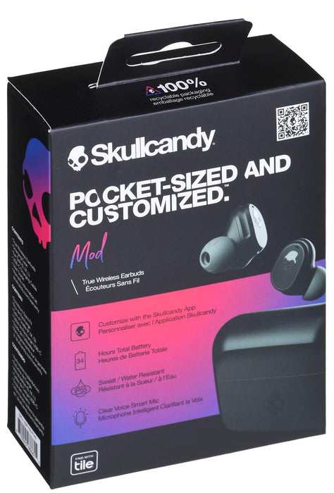 Слушалки Skullcandy Dime 3 True Wireless Stereo (TWS) In-ear Calls/Music/Sport/Everyday Bluetooth Black