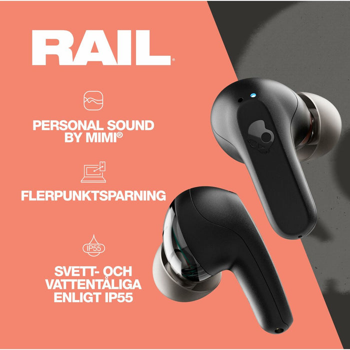 Малки Блутут Слушалки Skullcandy S2RLW-Q740 Черен