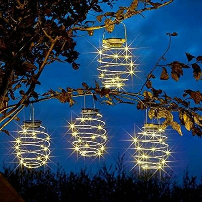 Ярка декорация Smart Garden Spiralight Сив 4 броя