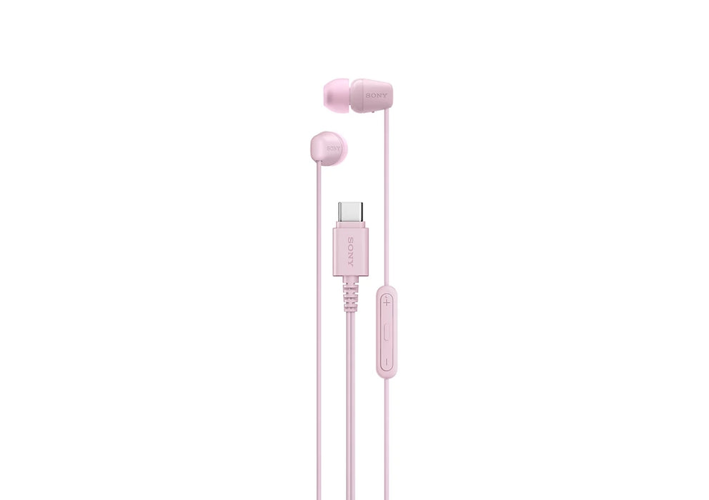 Слушалки Sony IER-EX15C USB-C, розови