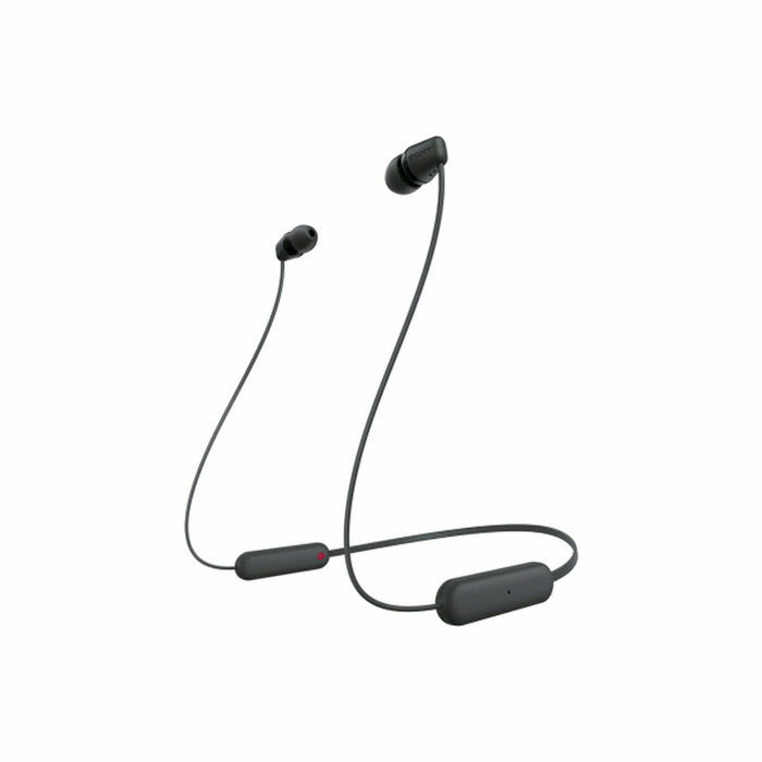 Блутут слушалки Sony WI-C100 Черен