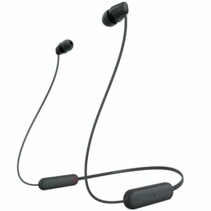 Блутут слушалки Sony WI-C100 Черен