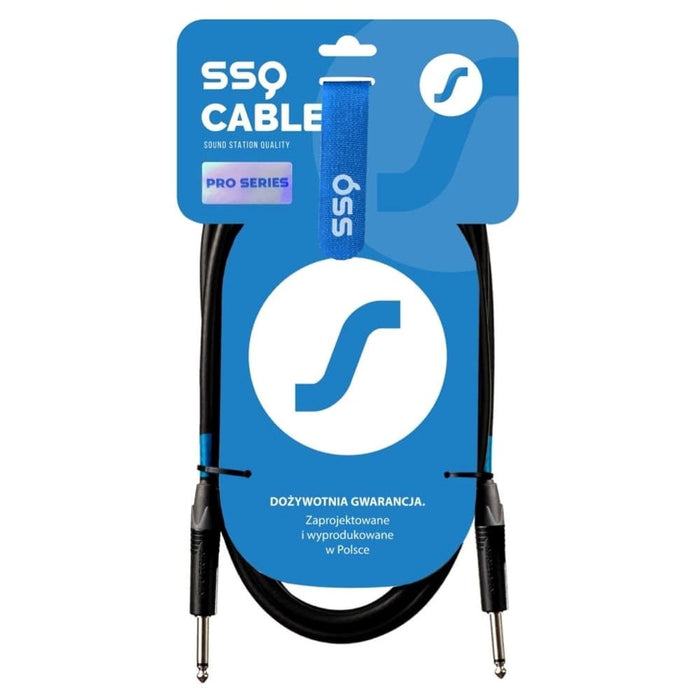 SSQ JMPJMP2 Pro - 6,3 mm моно жак кабел - 6,3 mm моно жак с Neutrik терминали, 2 m