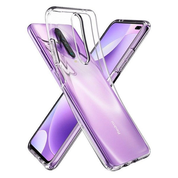 Калъф Spigen Liquid Crystal Crystal Clear за Xiaomi Redmi K30, прозрачен