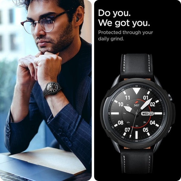 Калъф Spigen Liquid Air за Galaxy Watch 341, черен мат