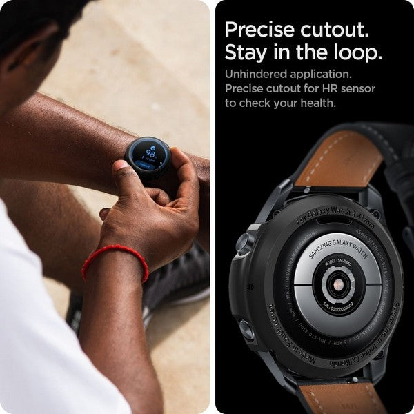 Калъф Spigen Liquid Air за Galaxy Watch 341, черен мат