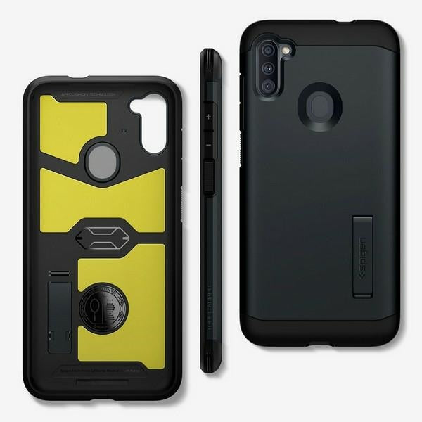 Твърд калъф Spigen Tough Armor за Samsung M115, черен