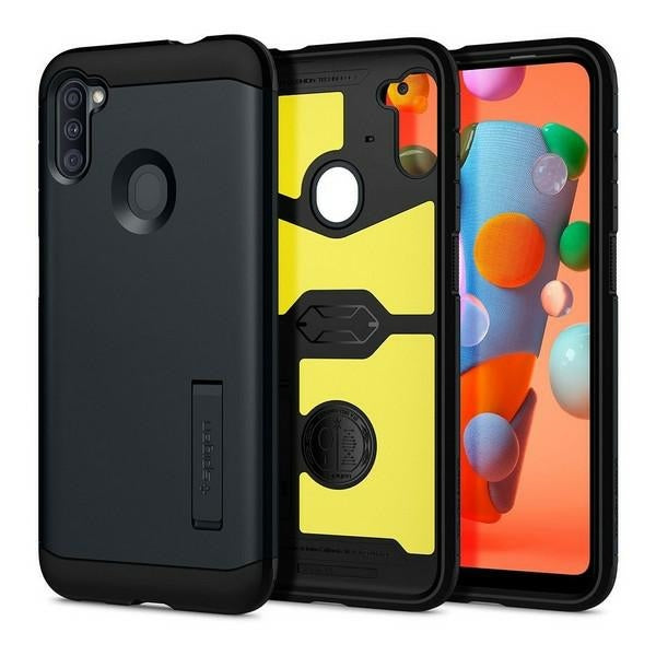 Твърд калъф Spigen Tough Armor за Samsung M115, черен
