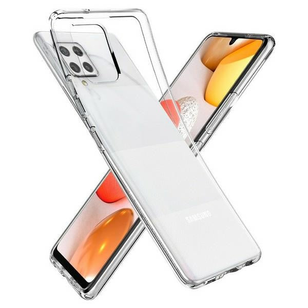 Калъф Spigen Liquid Crystal за Samsung Galaxy A42, прозрачен