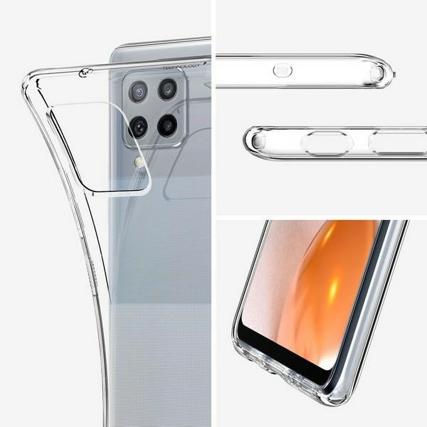 Калъф Spigen Liquid Crystal за Samsung Galaxy A42, прозрачен
