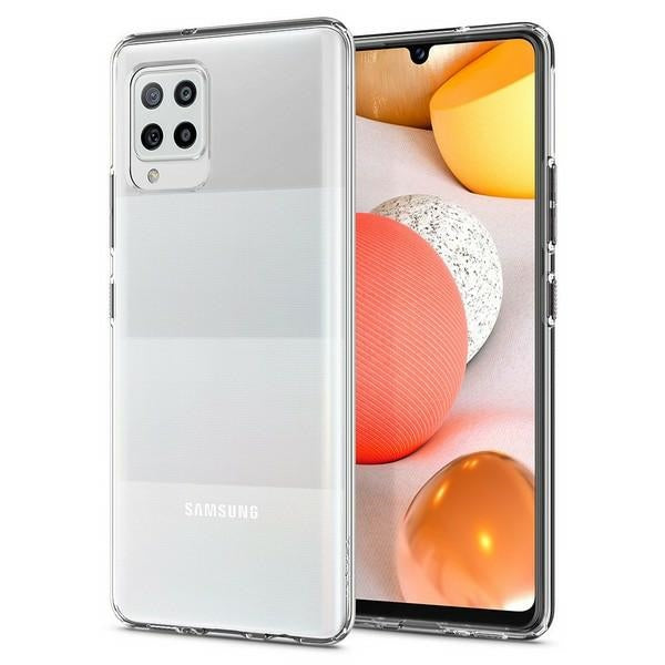 Калъф Spigen Liquid Crystal за Samsung Galaxy A42, прозрачен