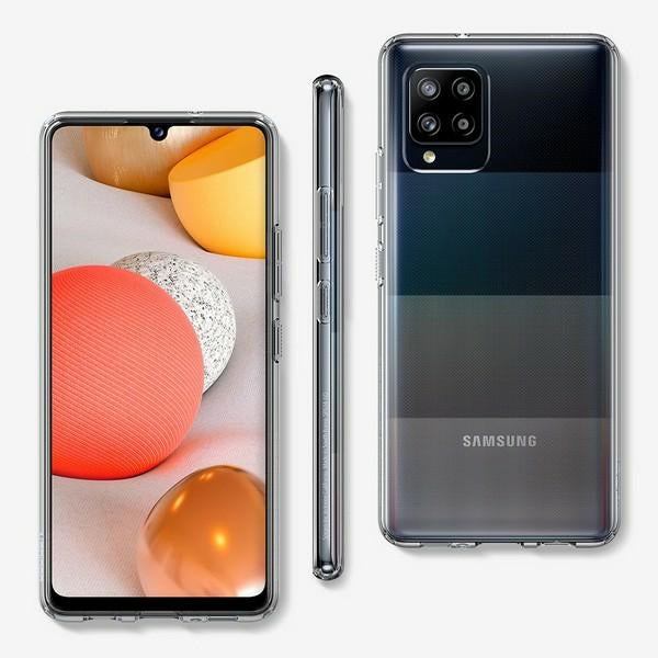 Калъф Spigen Liquid Crystal за Samsung Galaxy A42, прозрачен