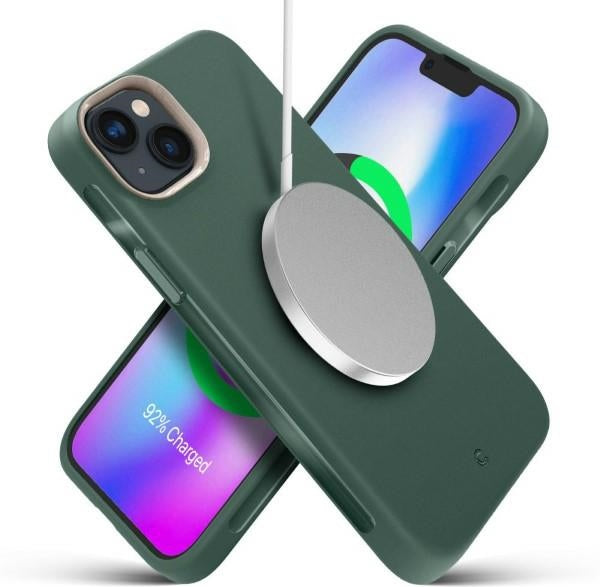 Калъф Spigen Cyrill Ultra Color MAG MagSafe за iPhone 14 Plus/15 Plus 6,7", зелен