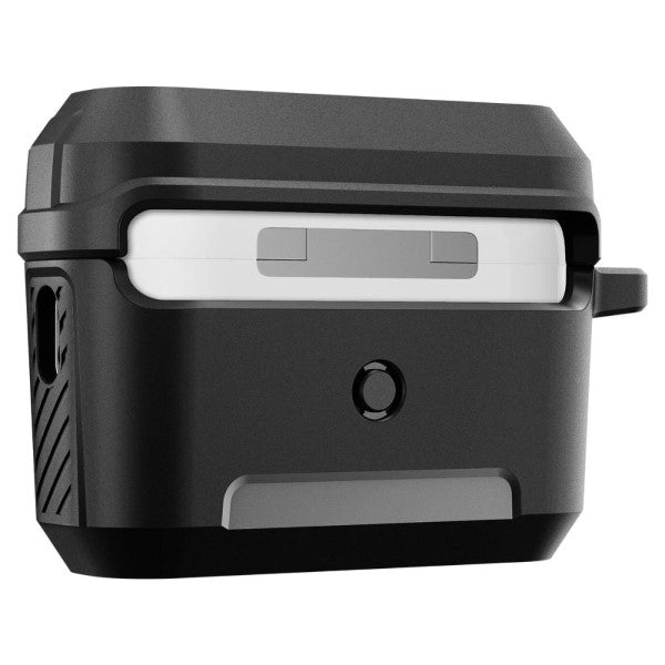 Калъф Spigen Lock Fit за AirPods Pro 1/2/3, матиран черен