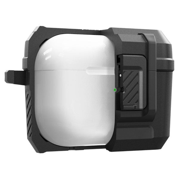 Калъф Spigen Lock Fit за AirPods Pro 1/2/3, матиран черен