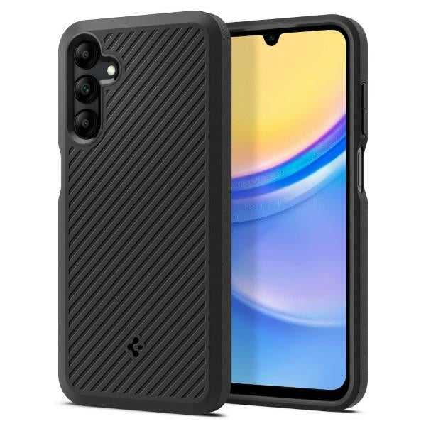 Твърд калъф Spigen Core Armor за Samsung Galaxy A15, черен