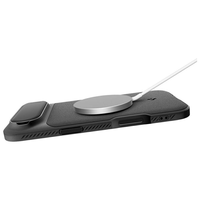 Калъф Spigen Optik Armor Mag MagSafe за iPhone Air, черен