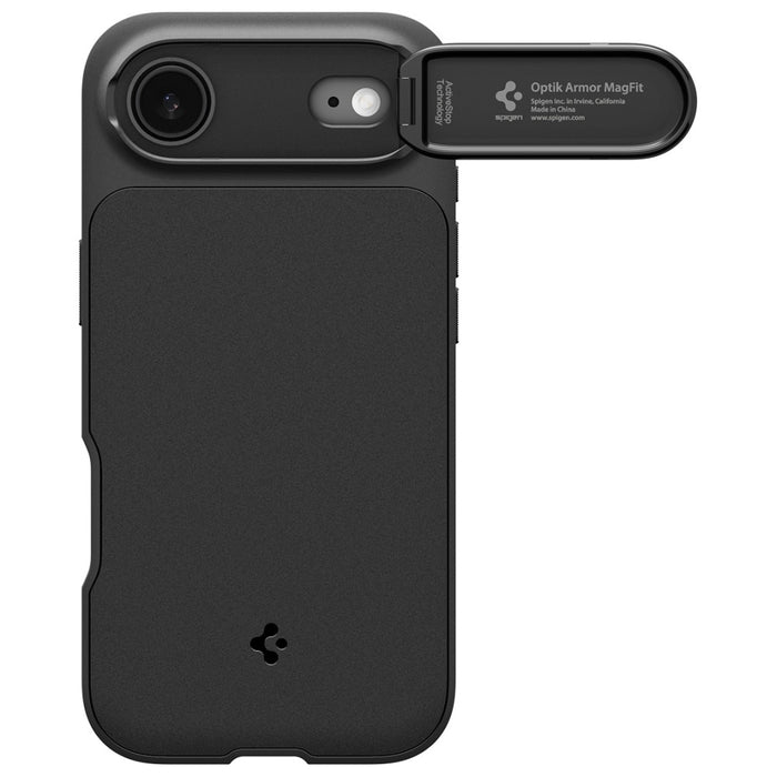 Калъф Spigen Optik Armor Mag MagSafe за iPhone Air, черен