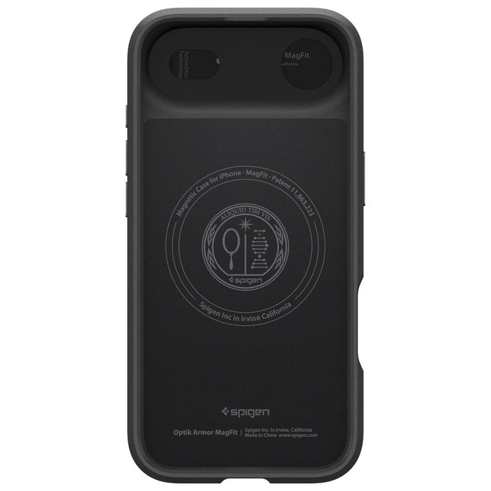 Калъф Spigen Optik Armor Mag MagSafe за iPhone Air, черен