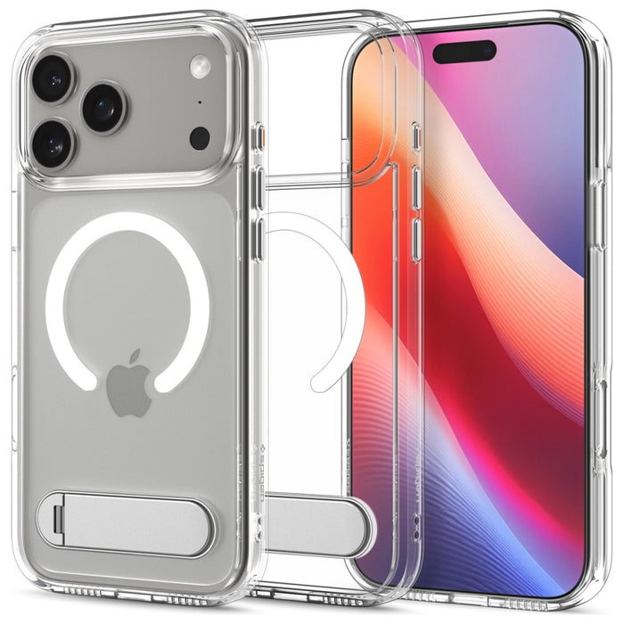 Калъф Spigen Ultra Hybrid "S" Mag MagSafe за iPhone 17 Pro Max, бял
