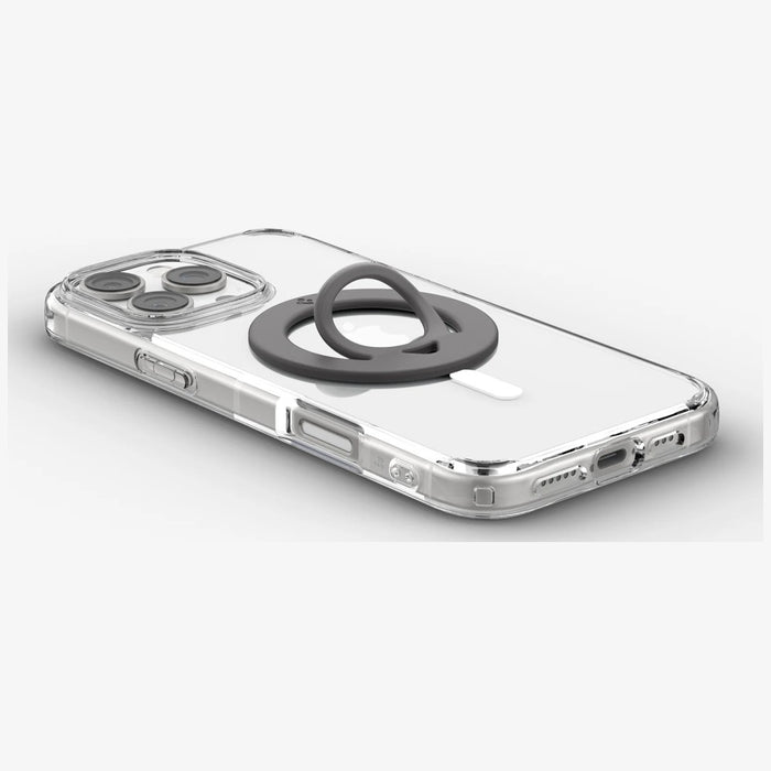Държач Spigen Spigen Dual Pop MagSafe Phone Holder Slim за телефон, сив мрамор