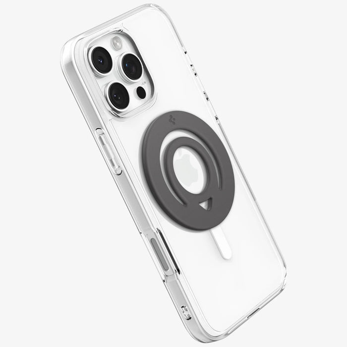 Държач Spigen Spigen Dual Pop MagSafe Phone Holder Slim за телефон, сив мрамор