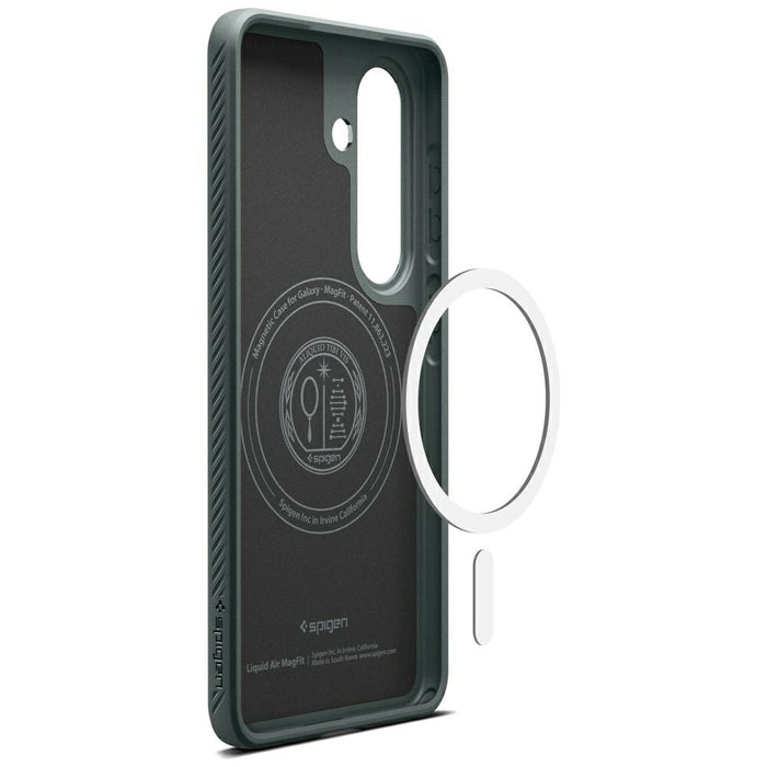 Калъф Spigen Liquid Air Mag MagSafe за Samsung Galaxy S26+, абизален зелен