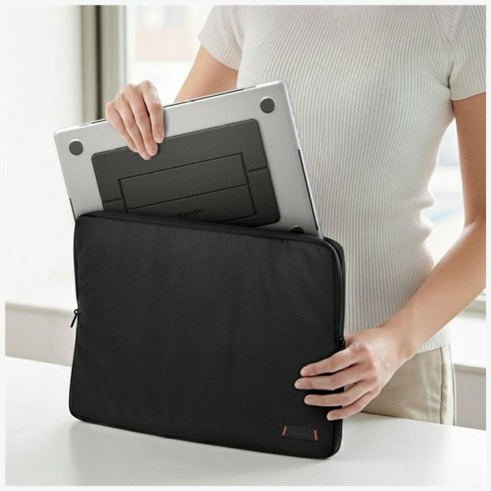 Стойка за лаптоп Spigen Slimfold, черна